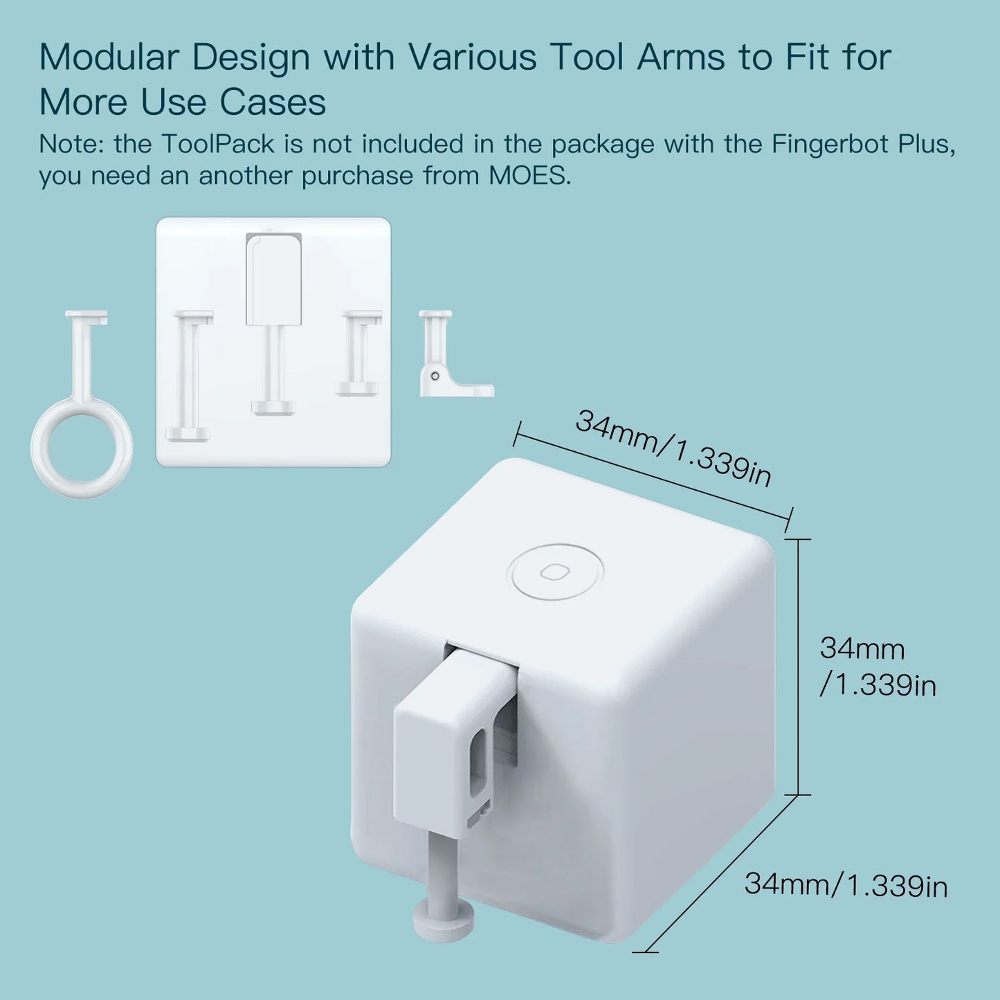 MOES ZigBee Fingerbot Button Pusher
