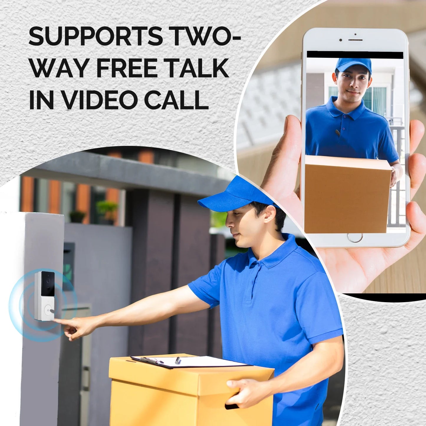 MOES WiFi Video Doorbell Camera