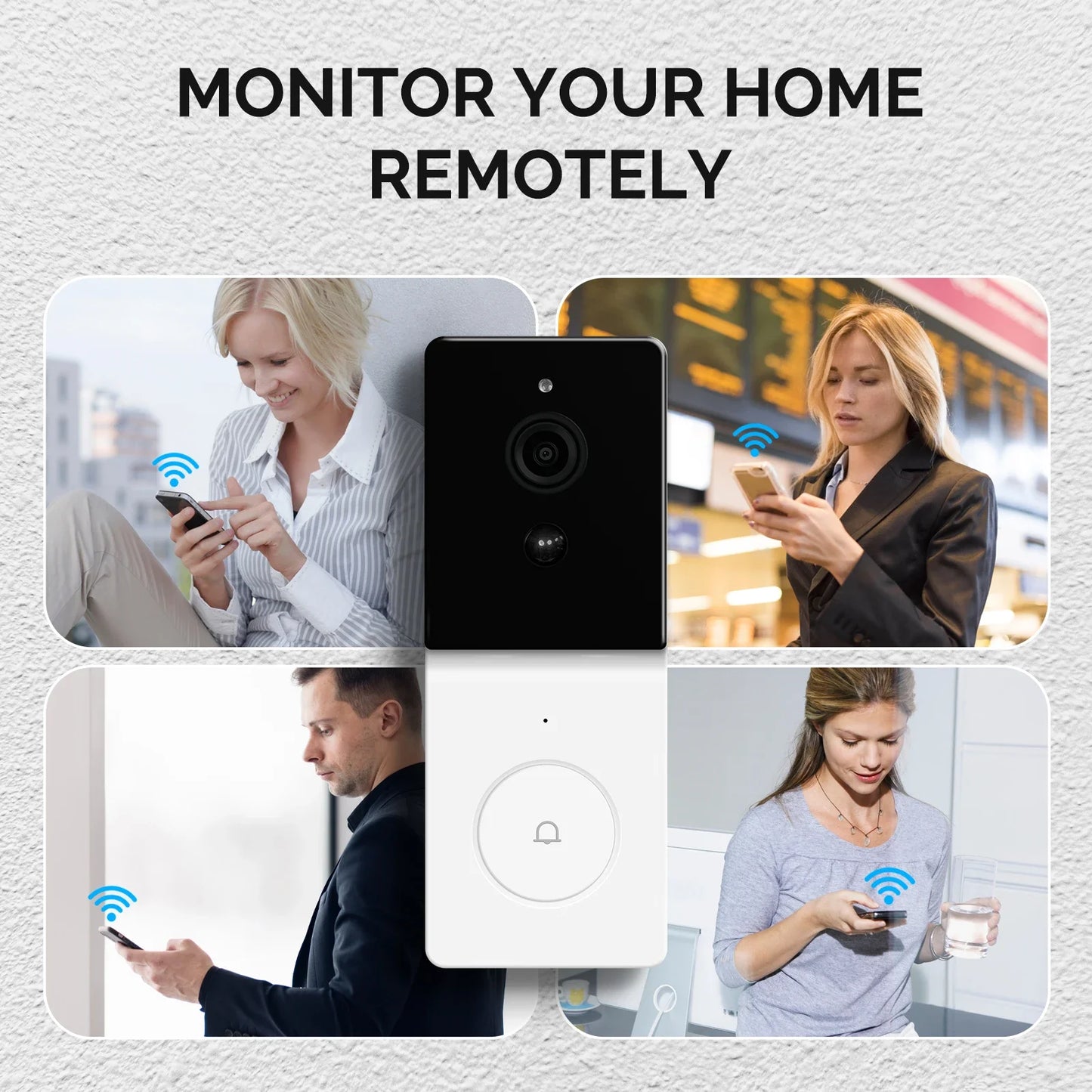 MOES WiFi Video Doorbell Camera