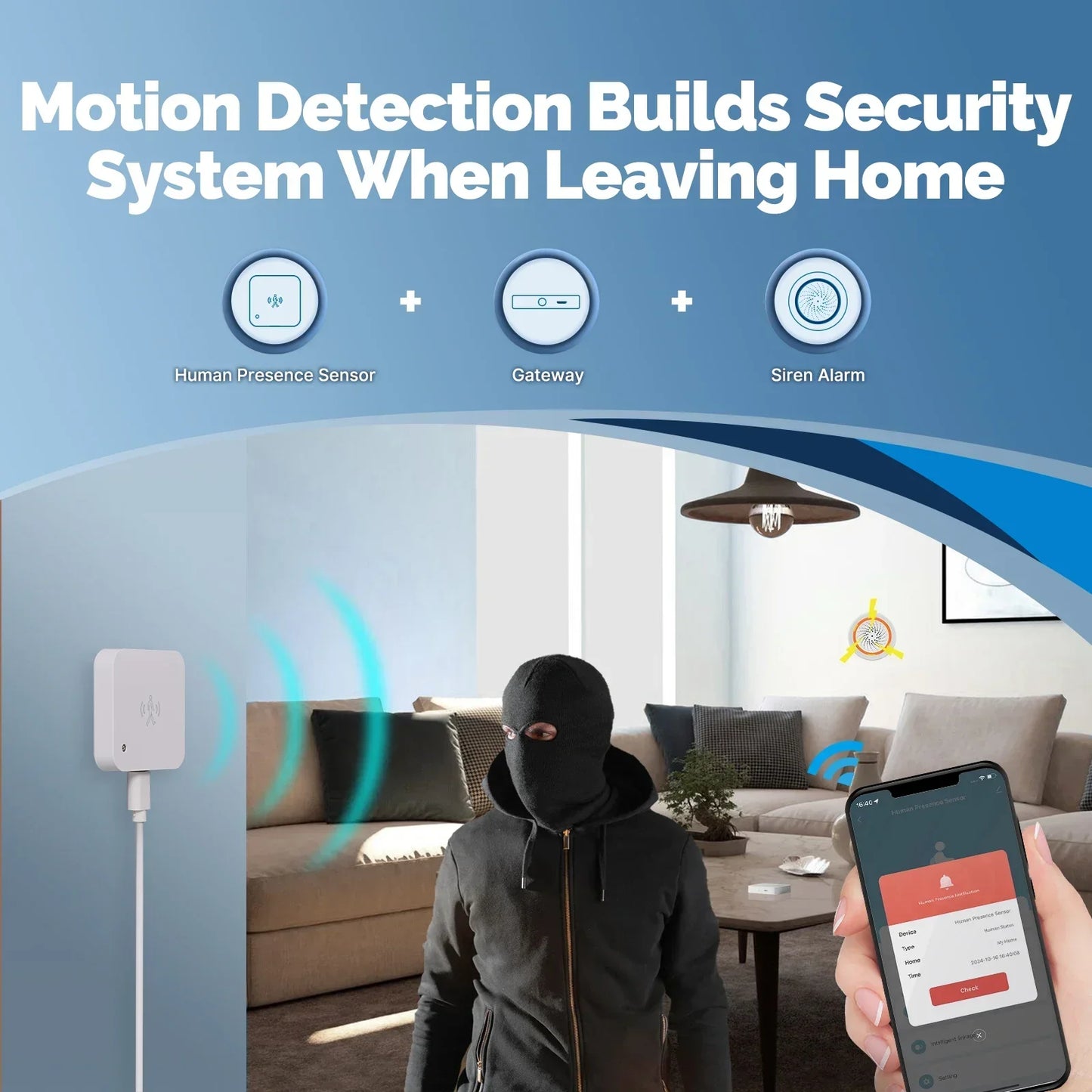 MOES WiFi Human Presence Sensor