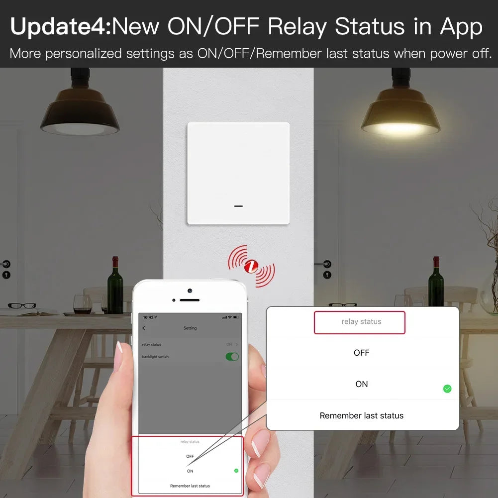 MOES Zigbee Light Switch
