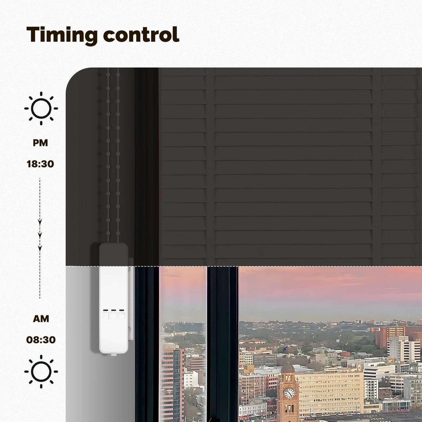 MOES Zigbee Chain Roller Blinds