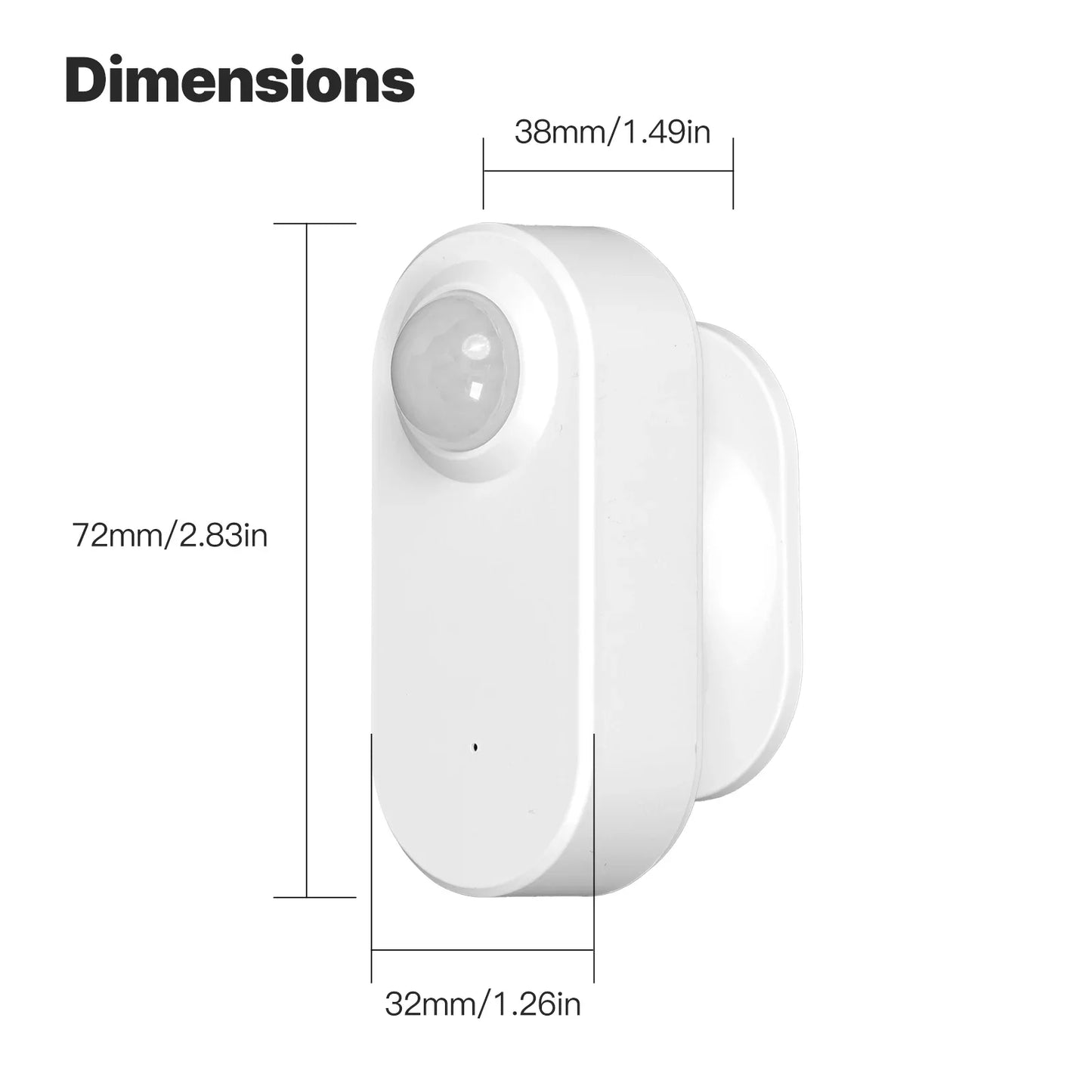 MOES ZigBee Human Presence PIR Sensor